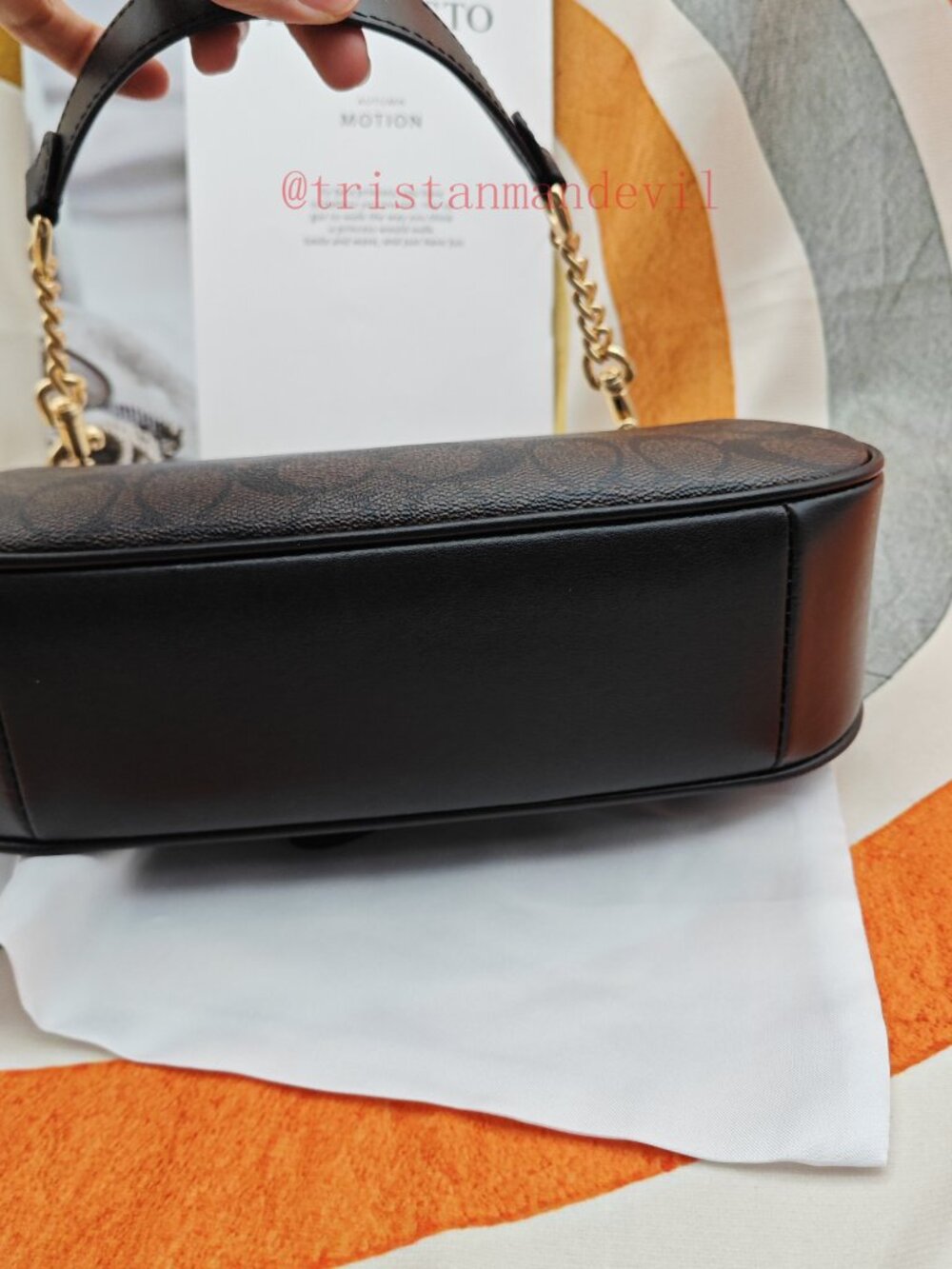 coach Teri Shoulder Bag In Signature Canvas black - Picture 7 of 13